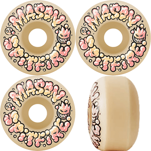 Spitfire Skateboard Wheels Formula Four Mason Duotone 53Mm Classic 99D F4