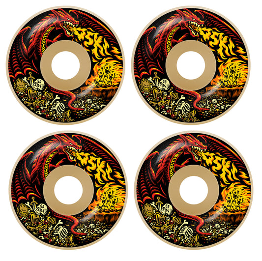 Spitfire Wheels Formula Four Oski 55mm Scorched Radials 99D F4