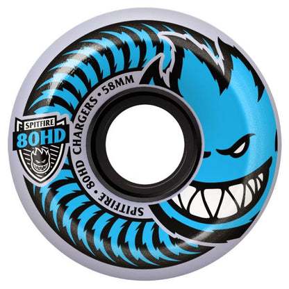 Spitfire Wheels 80HD Chargers 54mm Conical Black Core