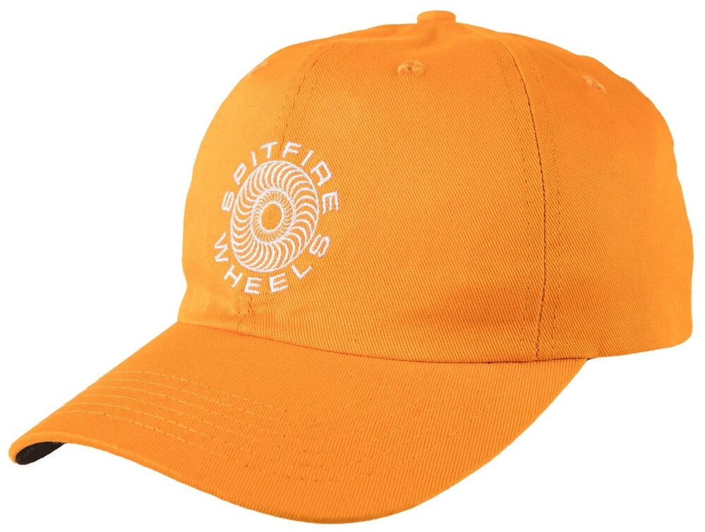 Spitfire Wheels Cap Classic 87 Swirl Orange Strapback Skateboard Hat