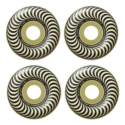 Spitfire Wheels F4 Glow In The Dark Classic Swirl 52mm 99d Formula Four