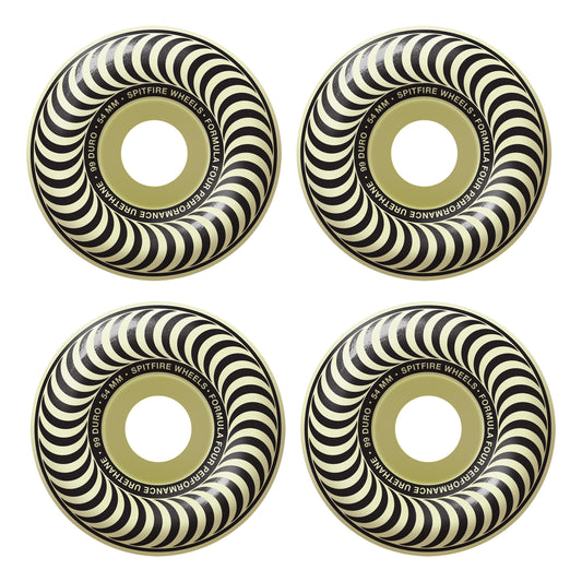 Spitfire Wheels F4 Glow In The Dark Classic Swirl 52mm 99d Formula Four