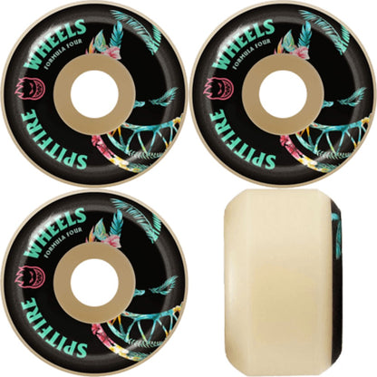 Spitfire Wheels Formula Four Floral Big Head Conical 56mm 99d F4