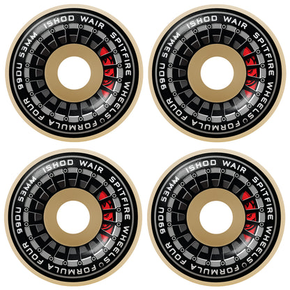 Spitfire Wheels Formula Four Ishod Wair Burnout II 53mm 99D F4
