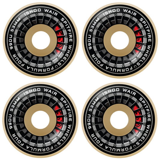 Spitfire Wheels Formula Four Ishod Wair Burnout II 53mm 99D F4