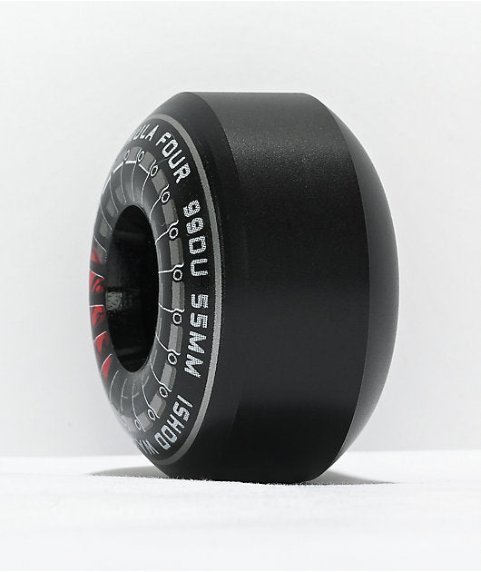 Spitfire Wheels Formula Four Ishod Wair Burnout II Black 55mm 99D F4