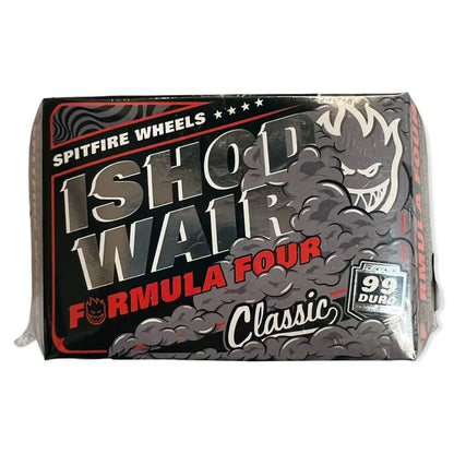 Spitfire Wheels Formula Four Ishod Wair Burnout II Black 55mm 99D F4