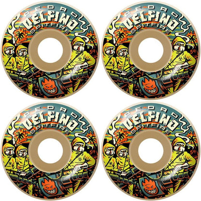Spitfire Wheels Formula Four Pedro Delfino Classic 55mm 99d F4