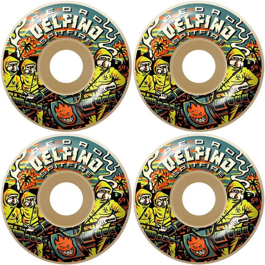 Spitfire Wheels Formula Four Pedro Delfino Classic 55mm 99d F4