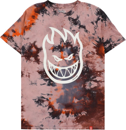 Spitfire Wheels Tee Bighead Tie Dye Orange Skateboard T-Shirt