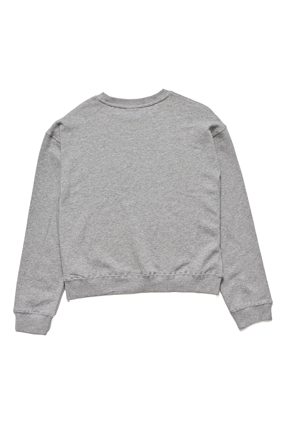 Stussy Womens Shadow Script 90'S Crew Jumper Grey Marle