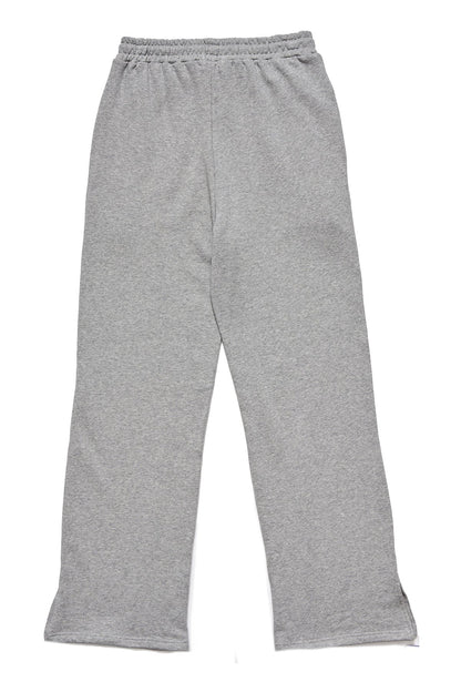 Stussy Womens Shadow Script Wide Track Pant Grey Marle