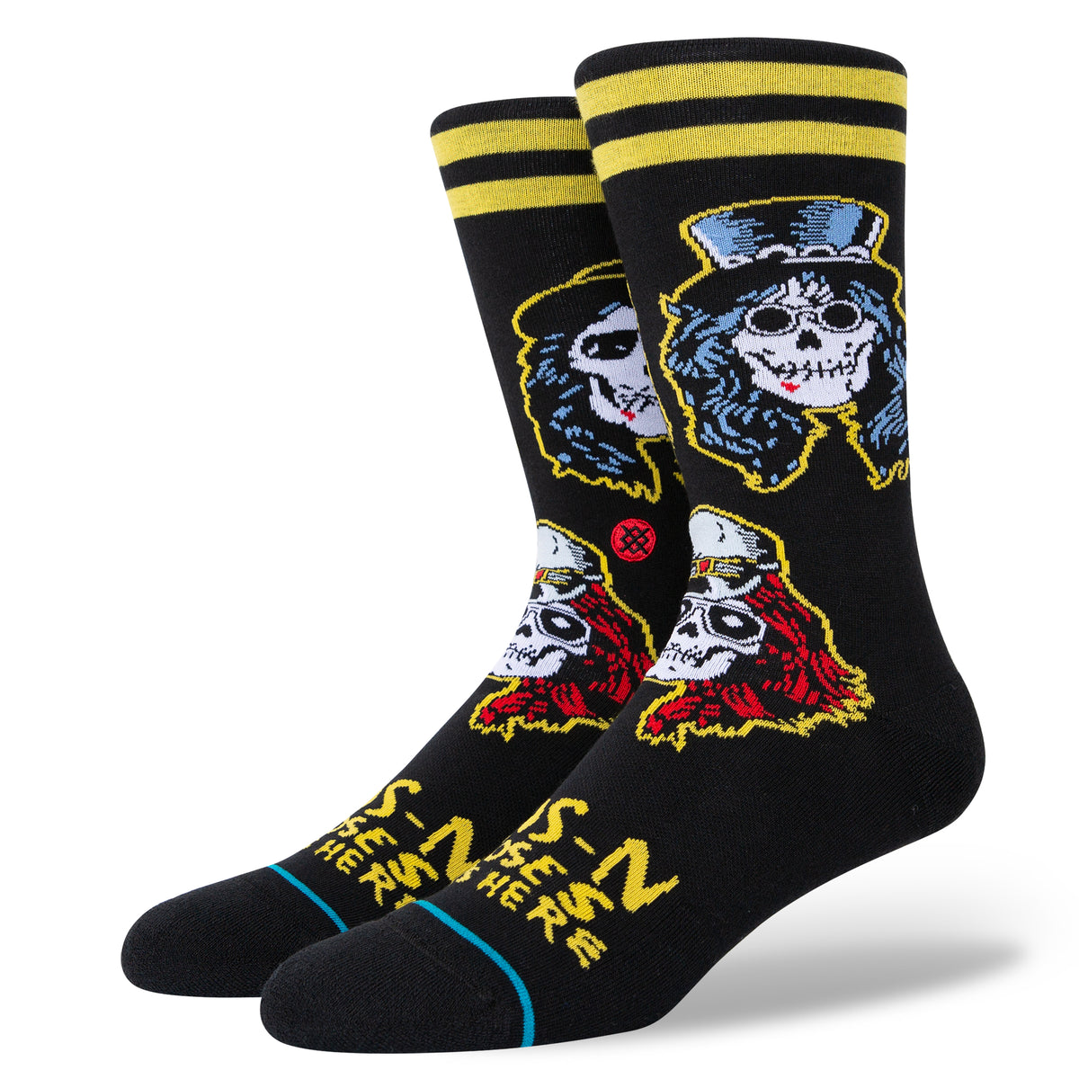 Stance Socks Appetite Guns N Roses Crew Osfm Skateboard Sox