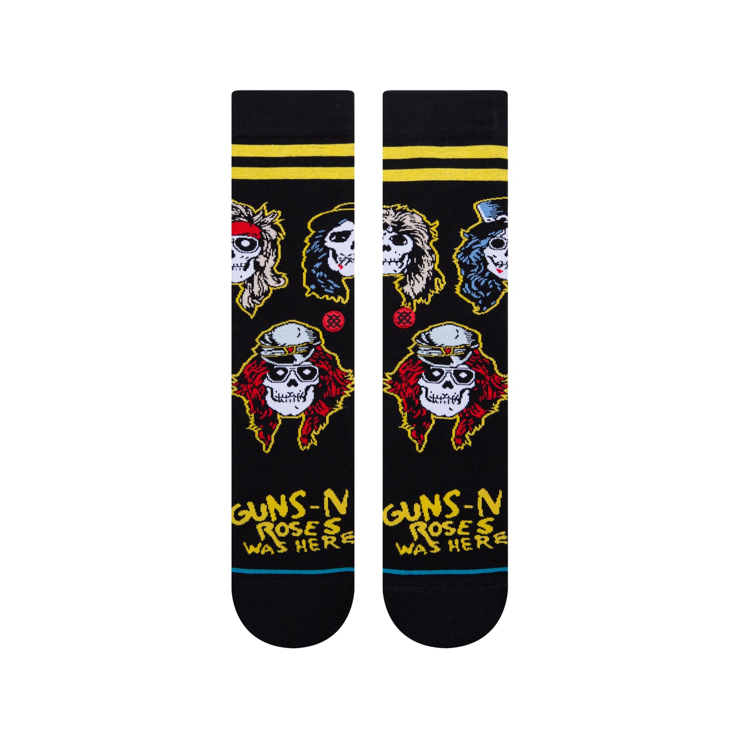 Stance Socks APPETITE Guns N Roses Crew OSFM Skateboard Sox