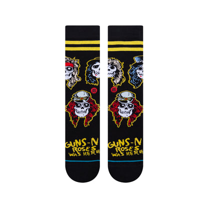 Stance Socks APPETITE Guns N Roses Crew OSFM Skateboard Sox