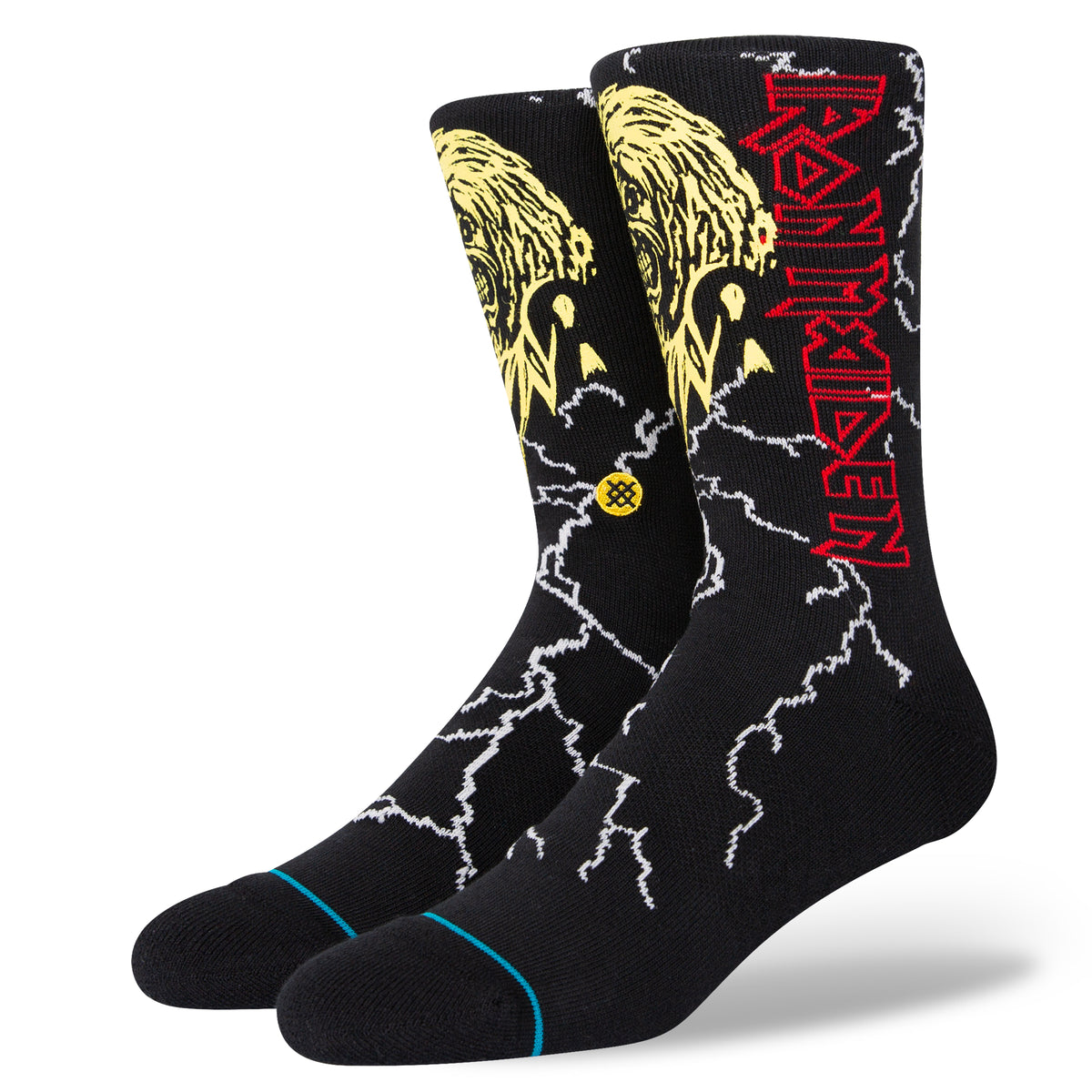Stance Socks Night City Iron Maiden Crew Osfm Skateboard Sox