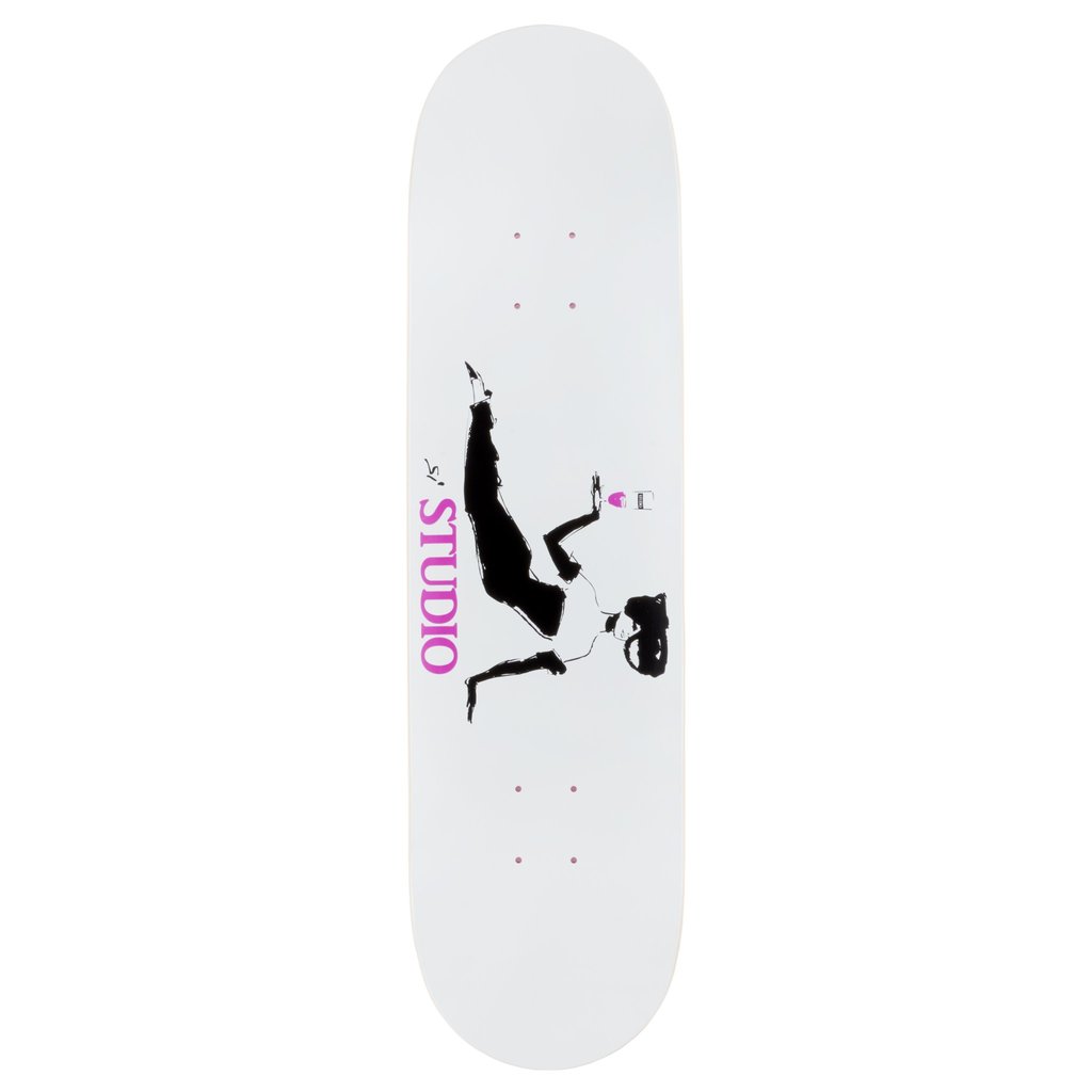Studio Skateboard Deck Bitter Sweet White 8.375"