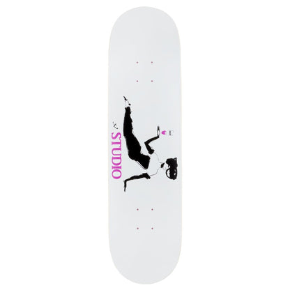 Studio Skateboard Deck Bitter Sweet White 8.375"
