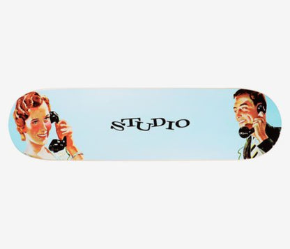 Studio Skateboard Deck Studio Talk Powder Blue 8.25"