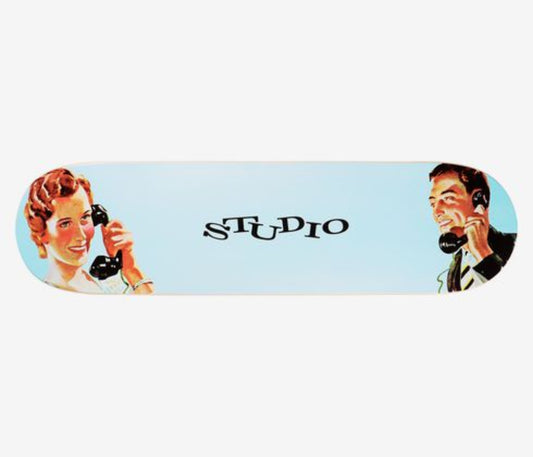 Studio Skateboard Deck Studio Talk Powder Blue 8.25"