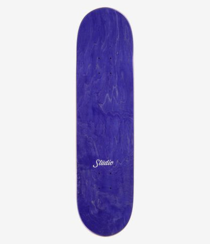 Studio Skateboard Deck Weinstein Dawg Bite Purple Stain 8"