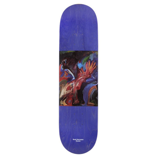 Studio Skateboard Deck Weinstein Dawg Bite Purple Stain 8"