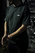 Studio Tee Small Script Forest Green Premium Skateboard T Shirt