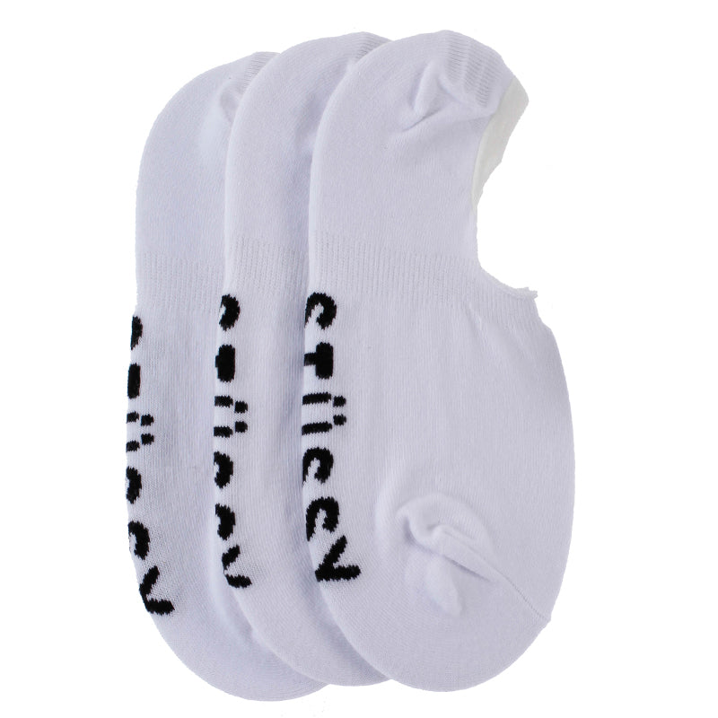 Stussy Socks 3 Pack Coco No Show White New Invisible Skateboard 3pk Sox