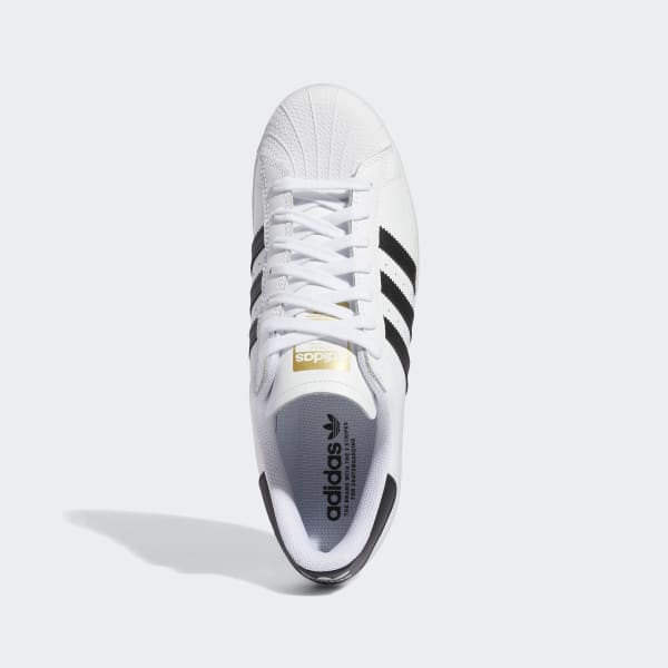 Adidas Shoes Superstar Adv White Black White Us Size Skateboard Sneakers