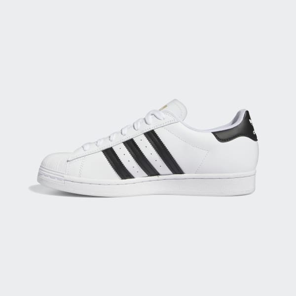 Adidas Shoes Superstar Adv White Black White Us Size Skateboard Sneakers