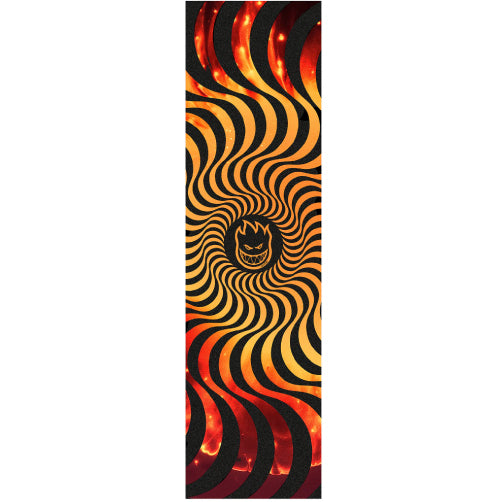 Spitfire Griptape Swirl Lava Sheet Full Skateboard Deck Length Grip 9x33"