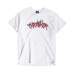 Thrasher Tee Thorns White Premium Skateboard Magazine T Shirt