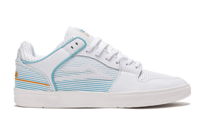 Lakai Shoes Telford Low (Rob Welsh) White Leather US SIZE Skateboard Sneakers