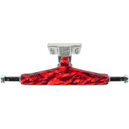 Tensor Skateboard Trucks Alum Camo Red/Raw 5.5 Axles 8.25"