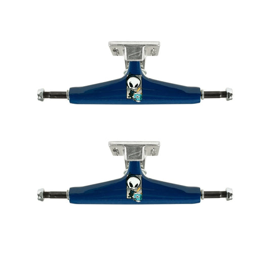 Tensor Skateboard Trucks Alum Reaper Box TJ Rogers Navy 5.5 Blind 8.25" Axles