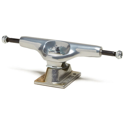 Tensor Skateboard Trucks Alum Stencil Mirror Raw/Gold Fade 5.5 Axles 8.25"