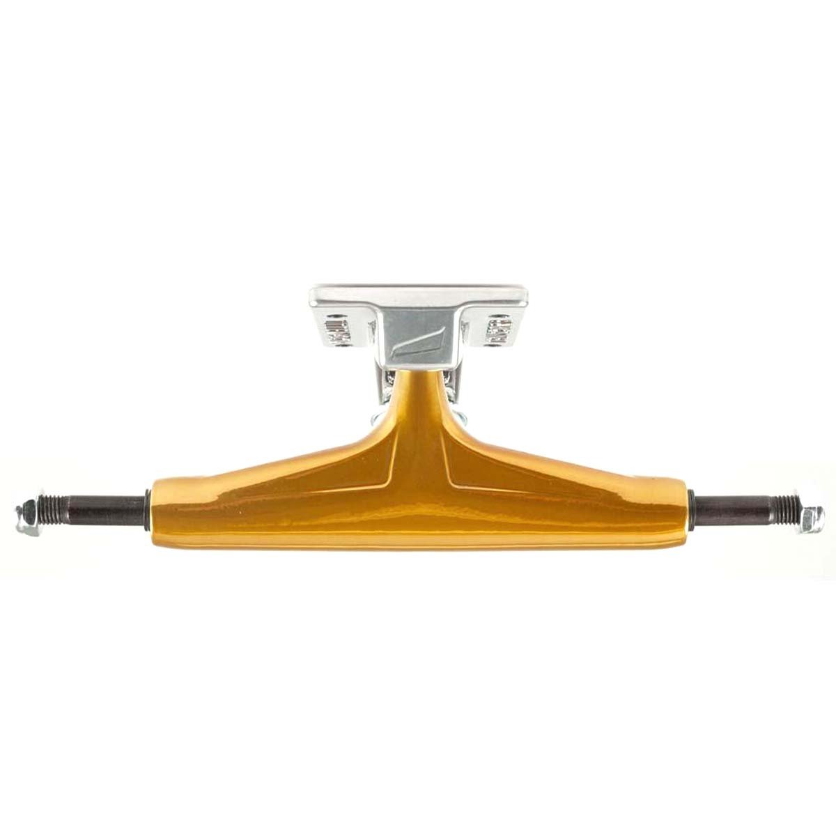 Tensor Skateboard Trucks Mag Light Glossy Gold/Silver 5.25" Hollow 8" Axles