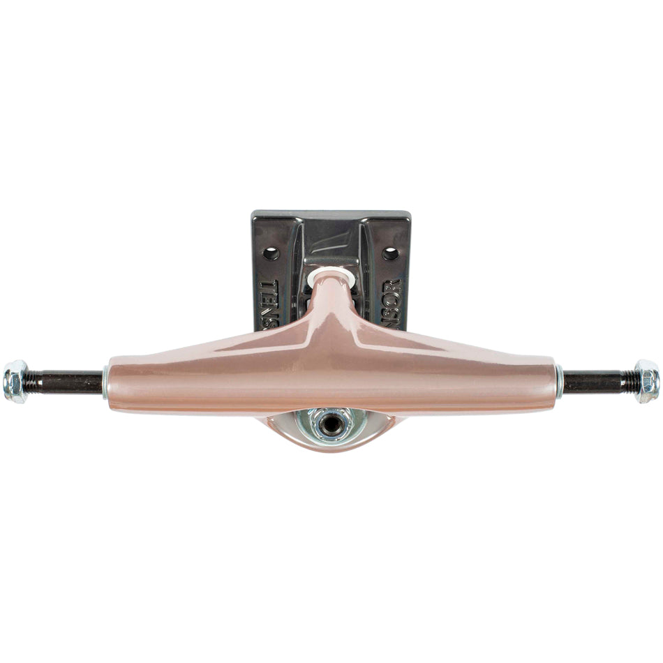 Tensor Skateboard Trucks Mag Light Glossy Rose Gold/Gunmetal 5.5 Hollow 8.25"