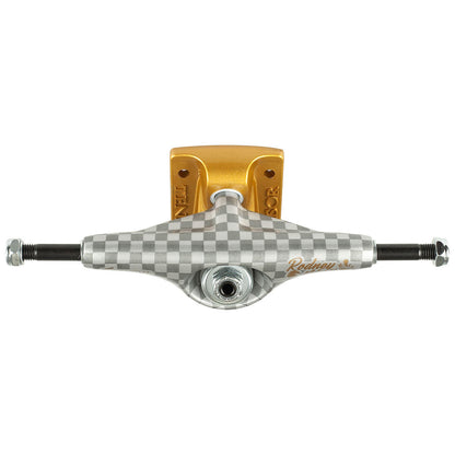 Tensor Skateboard Trucks Mag Light Lo Slicks Rodney Mullen Gold 5.25 Hollow 8"