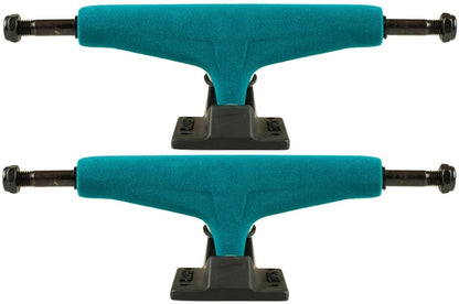Tensor Skateboard Trucks Mag Light Velvet Aqua/Black 5.5 Hollow 8.25" Axles