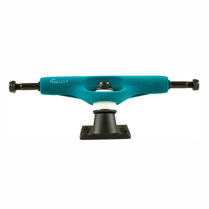 Tensor Skateboard Trucks Mag Light Velvet Aqua/Black 5.5 Hollow 8.25" Axles