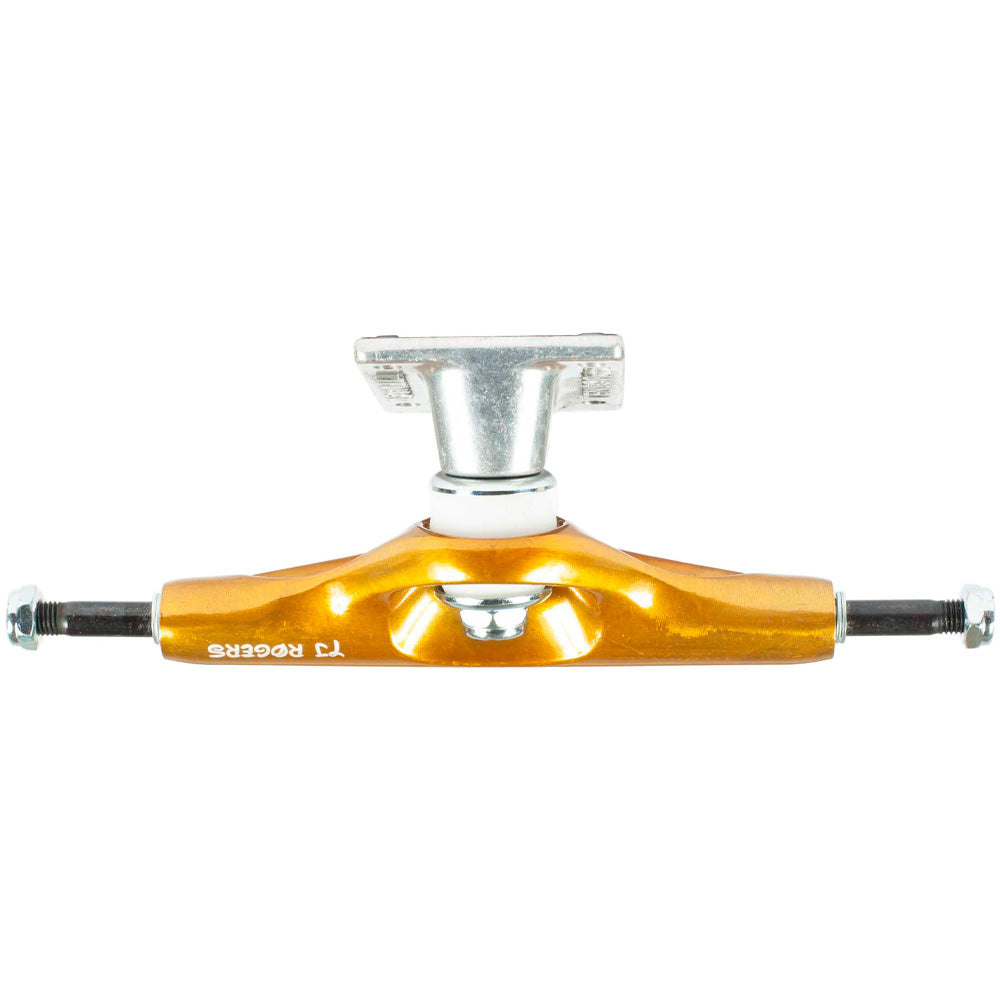 Tensor Skateboard Trucks Alum Trippy Character TJ Rogers 5.5 Gold 8.25" Axles