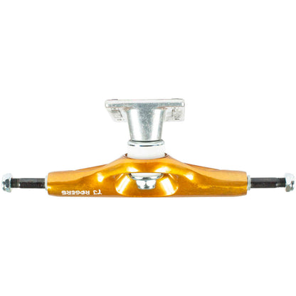Tensor Skateboard Trucks Alum Trippy Character TJ Rogers 5.5 Gold 8.25" Axles