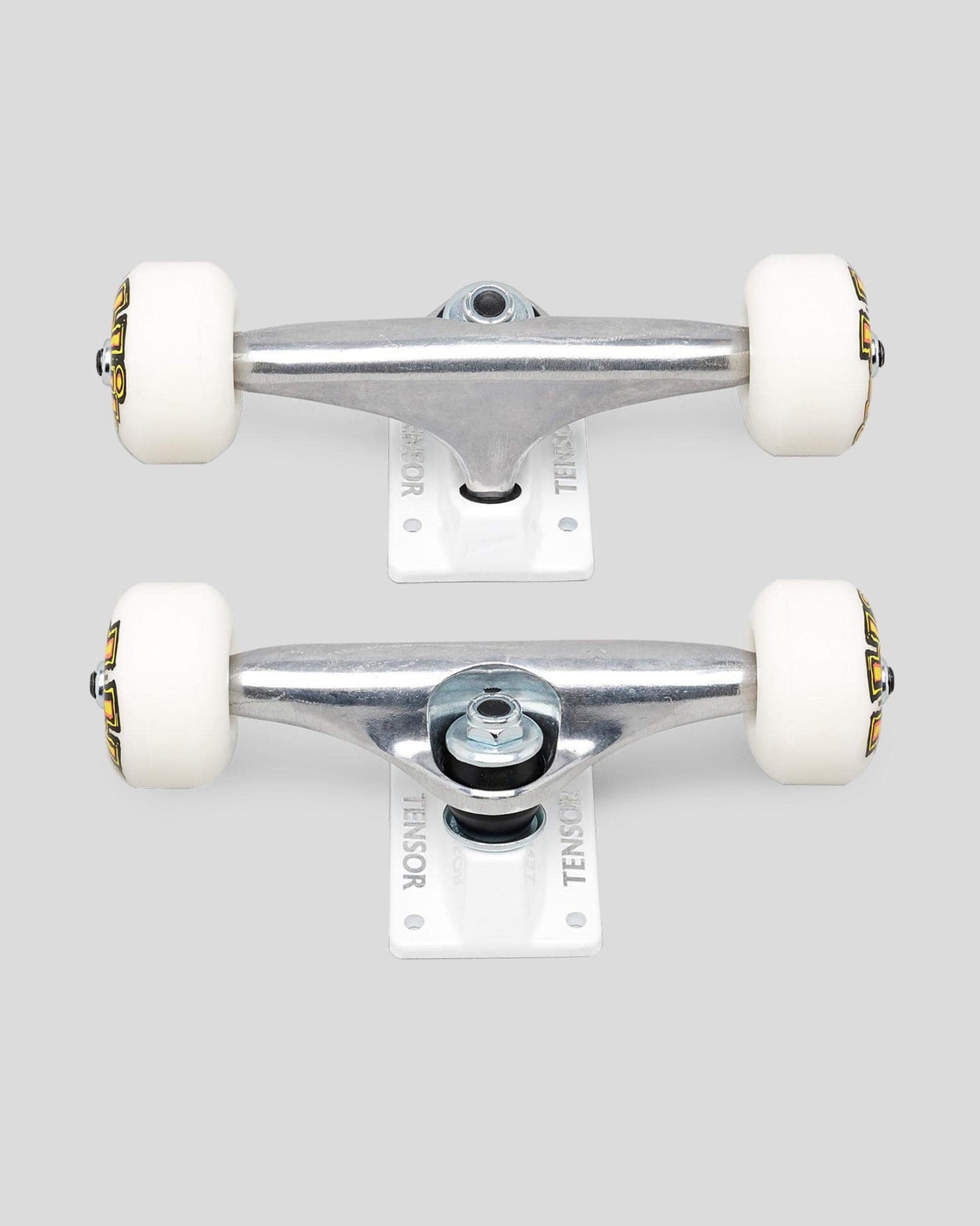 Tensor Trucks x Blind OG Stretch Wheels 52mm Combo Set Raw White 5.25 8" Axles