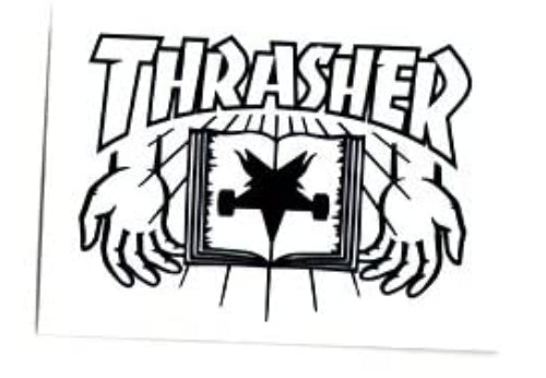 Thrasher Magazine Stickers 5 Pack Bible Skateboard Decal Sticker