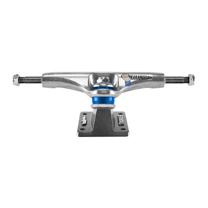 Thunder Skateboard Trucks 148 Tom Karangelov Stamped Gunmetal Grey 8.25" Axles