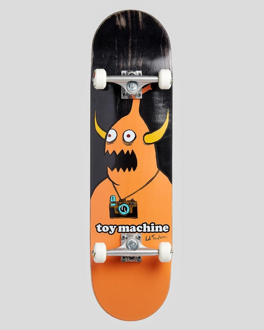 Toy Machine Complete Skateboard Ed Templeton Camera Monster 8.5"