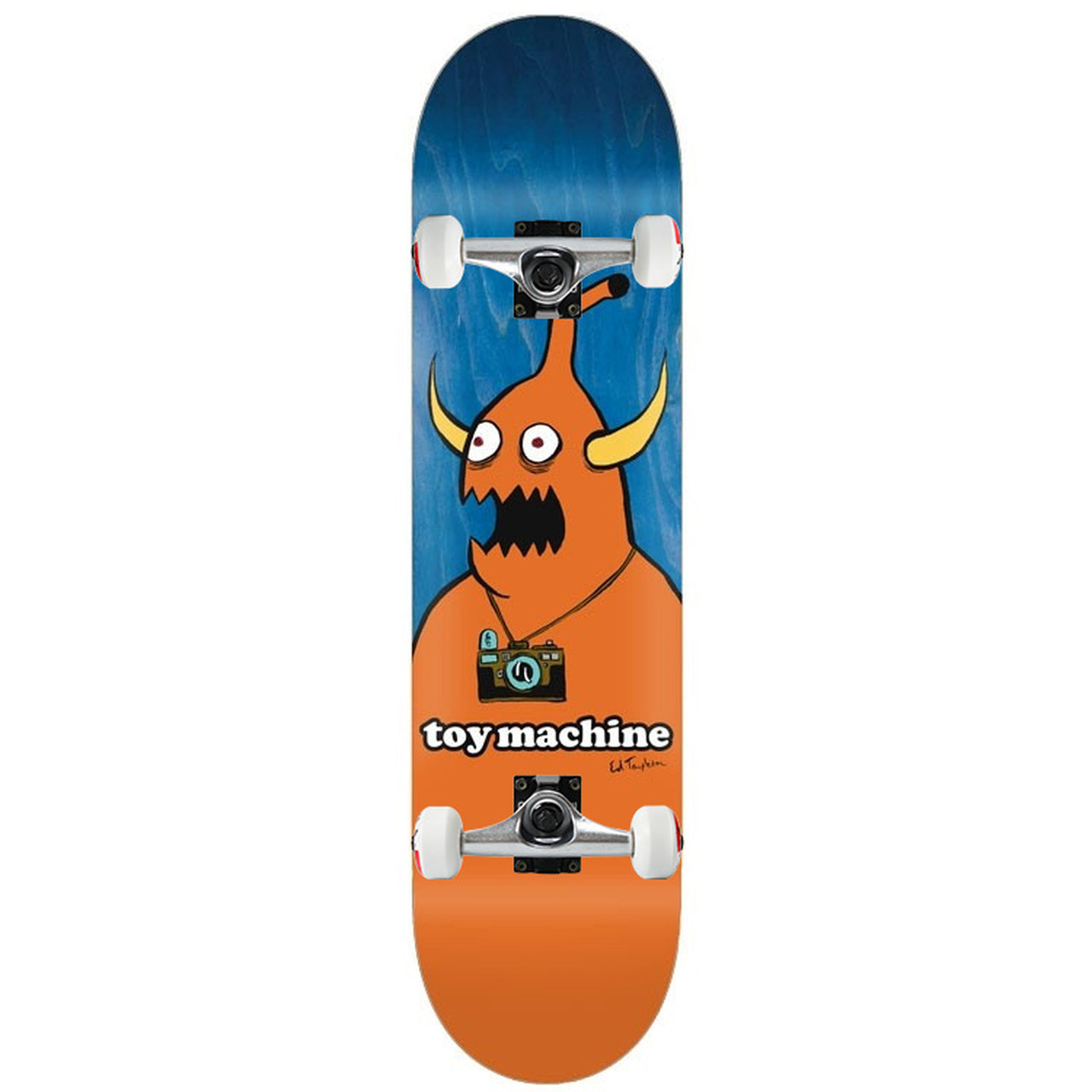 Toy Machine Complete Skateboard Ed Templeton Camera Monster 8.5"