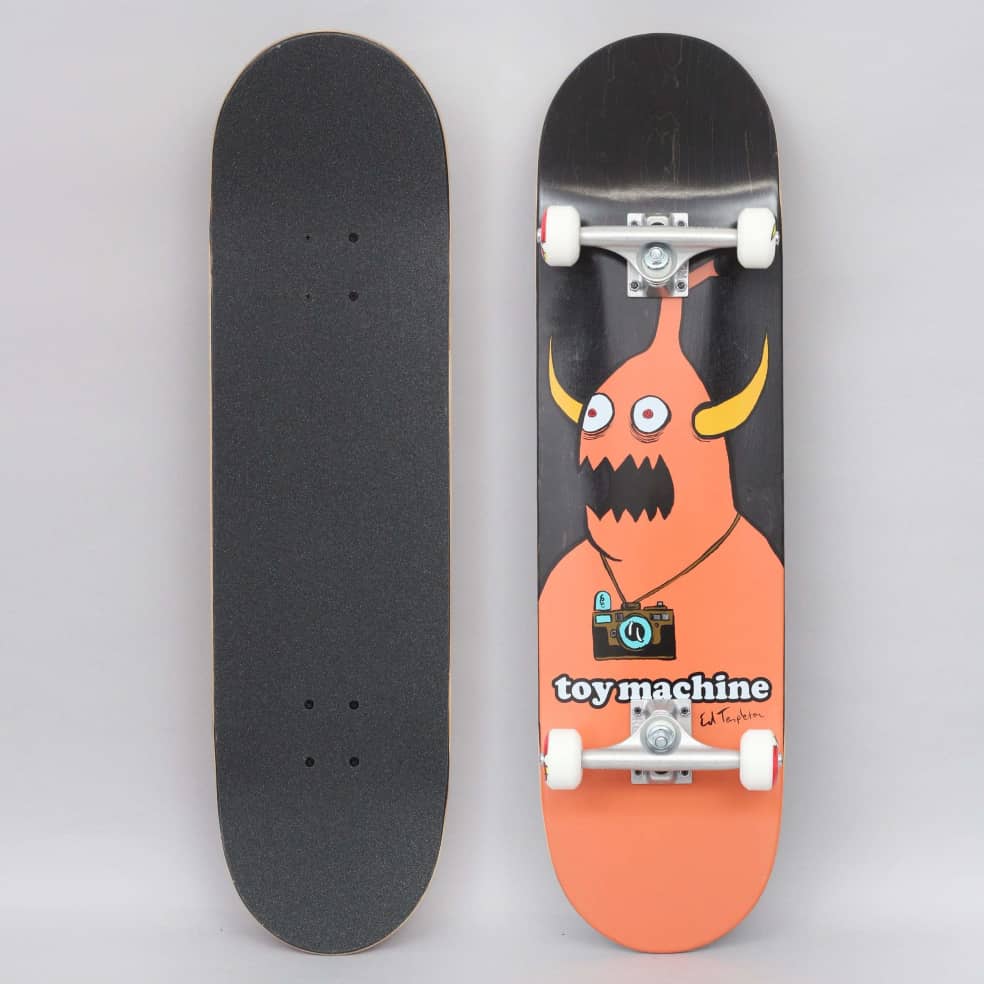 Toy Machine Complete Skateboard Ed Templeton Camera Monster 8 5