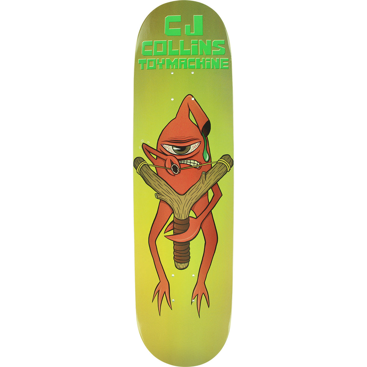 Toy Machine Skateboard Deck Cj Collins Sling Shot 8